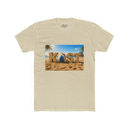 Coastal Beach Tee — 'KOST' Sand & Surf Graphic T-Shirt