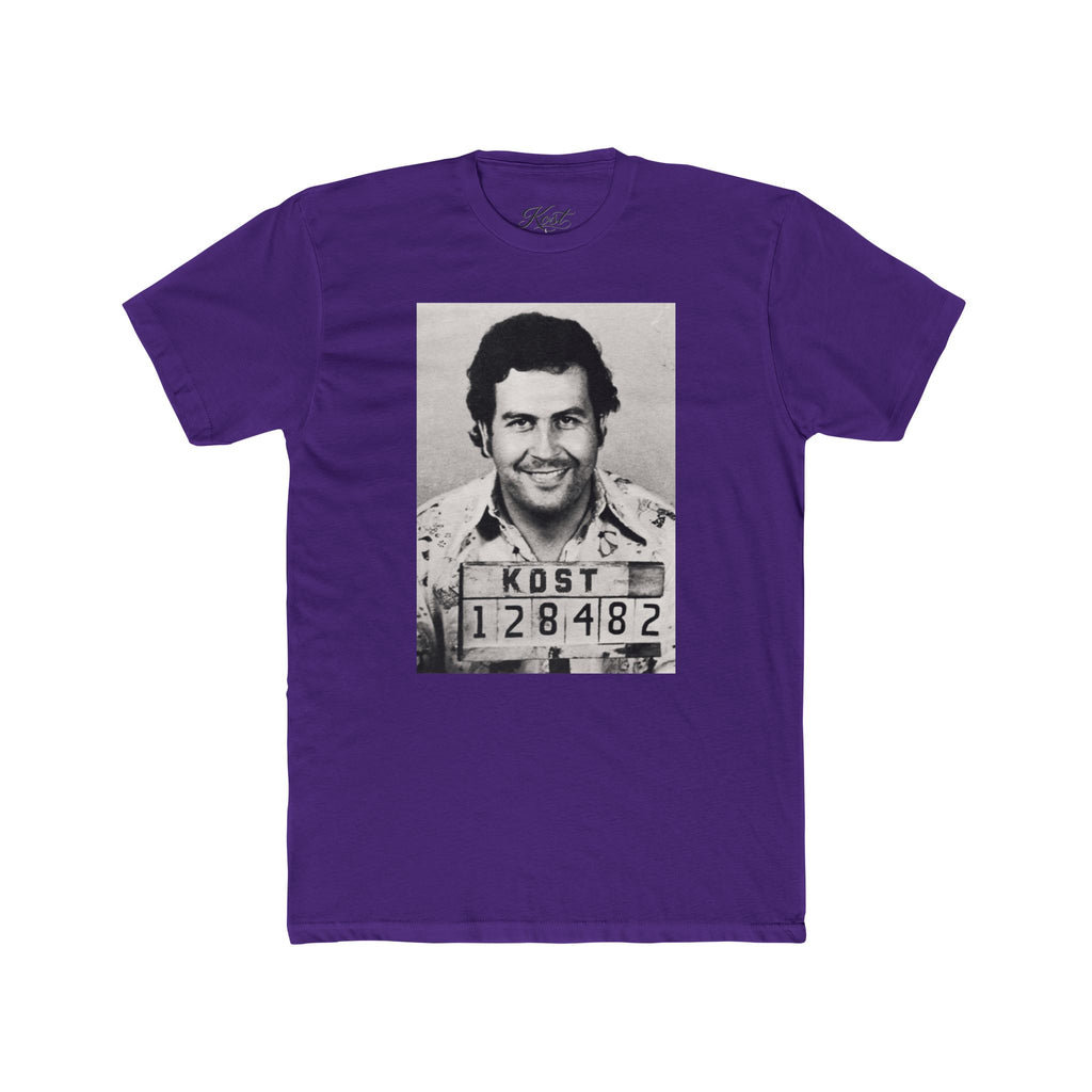 Graphic Crew Tee with Vintage Mugshot Photo