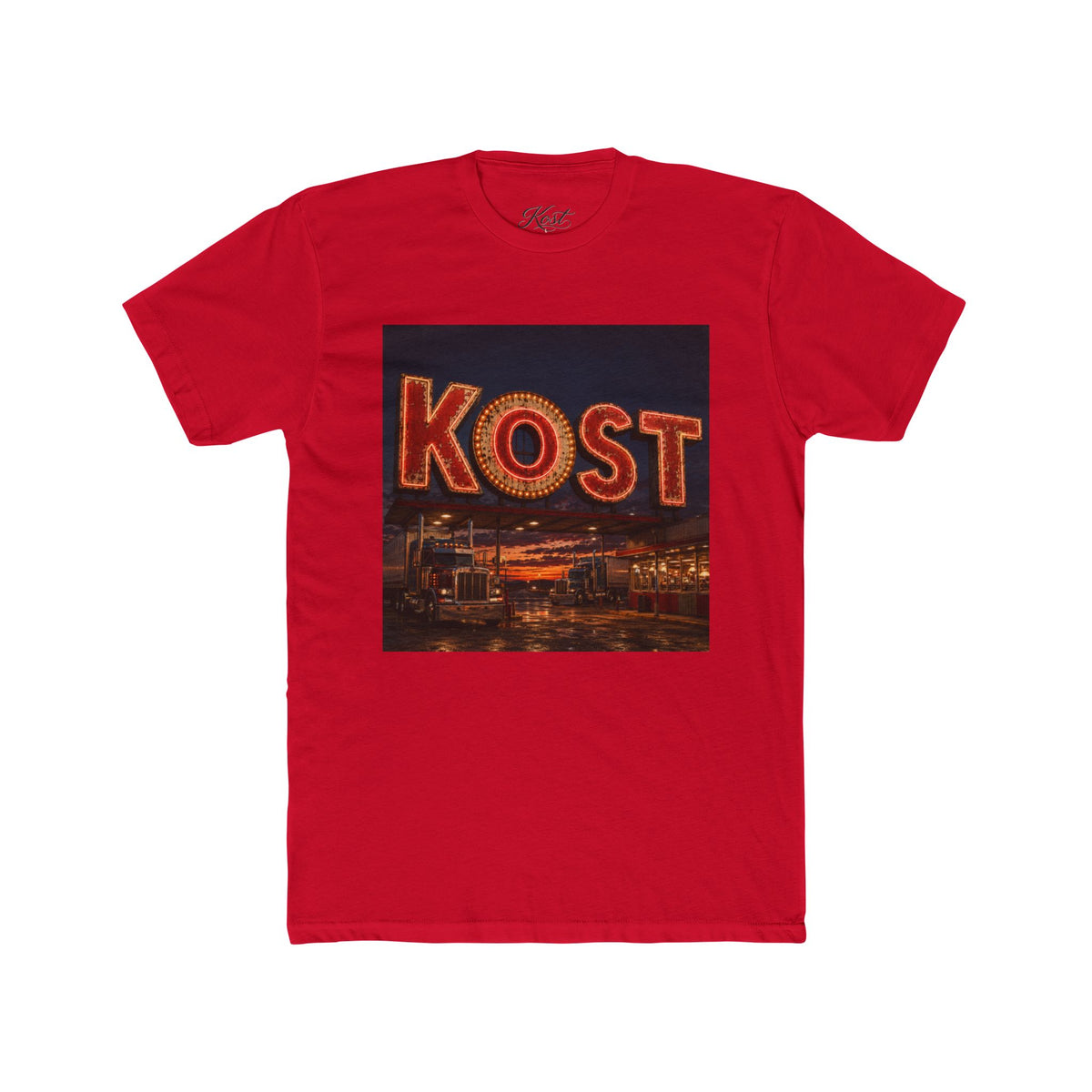KOST Sunset Cityscape Graphic T-Shirt