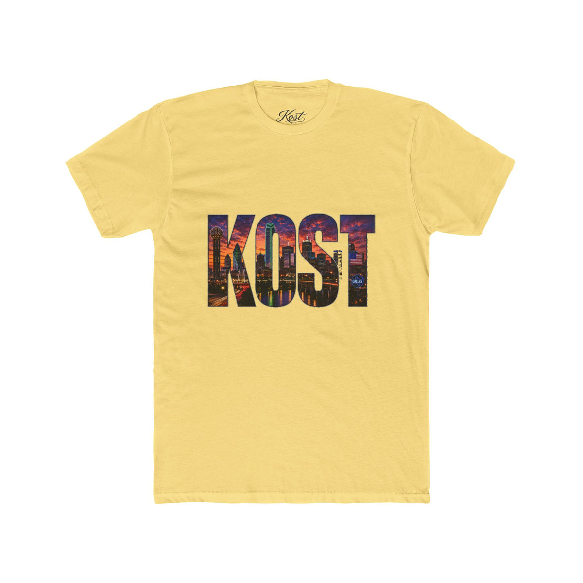KOST Cityscape Graphic Tee — Urban Skyline Lettered T-Shirt