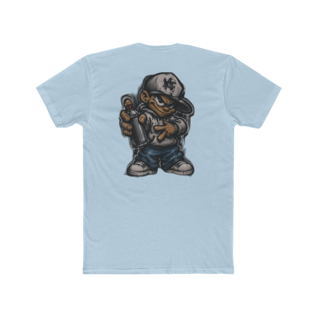 Crew Tee — KOST Graffiti Logo & Urban Character Streetwear