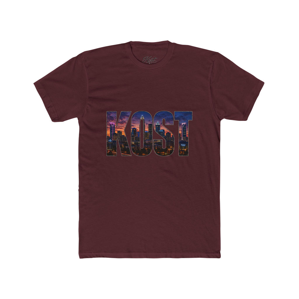 KOST Skyline T-Shirt — Cityscape Lettering Crew Tee