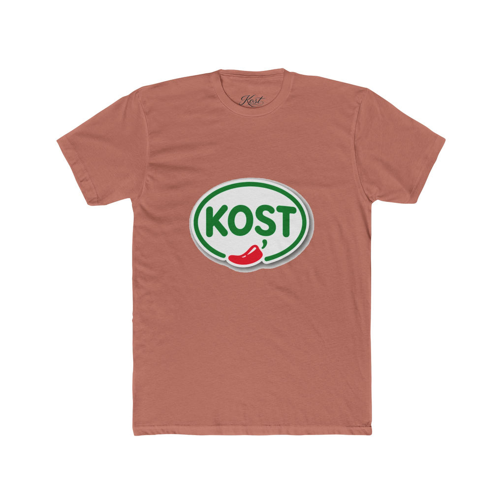 KOST Logo Tee — Retro Chili Pepper Graphic T-Shirt