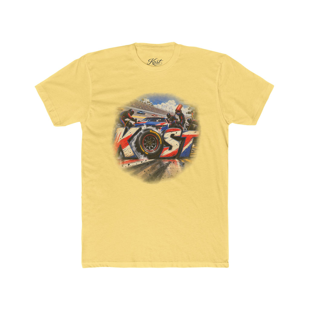 KOST Racing Motorcycle Tee — Vintage Track Bike Graphic Shirt