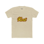 Kost Script T-Shirt — Retro Yellow & Red Logo Tee