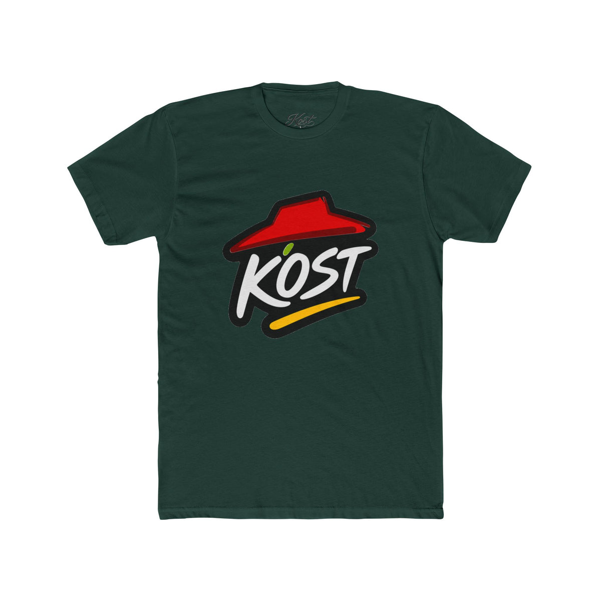 KOST Logo Tee — Retro Hat Graphic Cotton T-Shirt