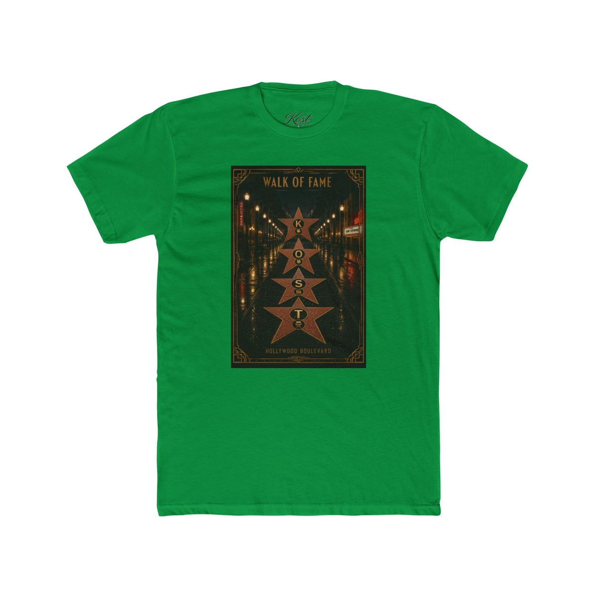 Walk of Fame Graphic Tee – Vintage Hollywood Star Design