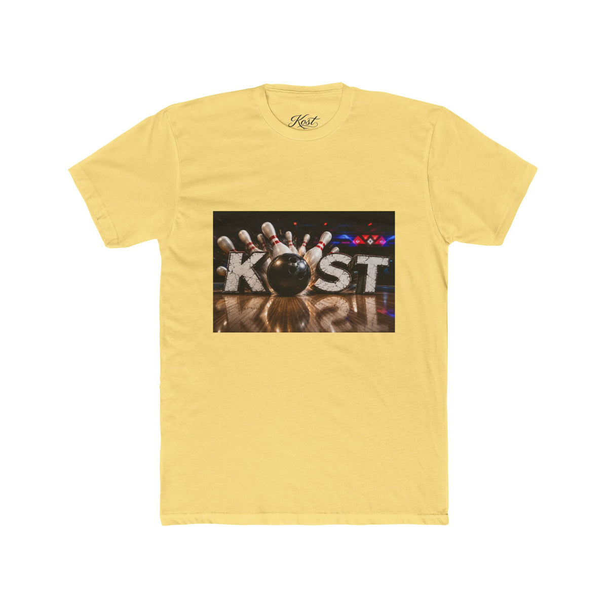 KØST Bowling Alley Tee — Retro Pin & Ball Graphic T-Shirt