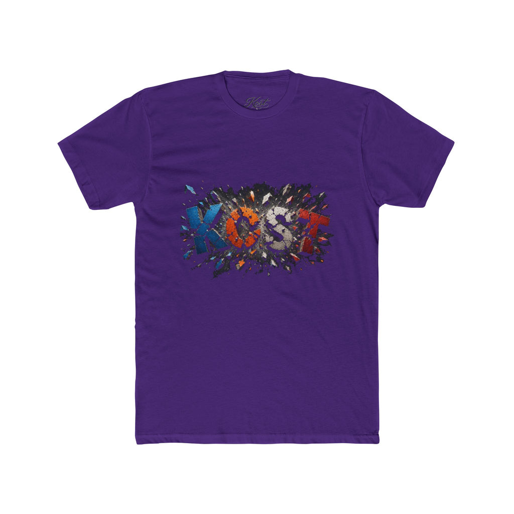 Abstract Color Splash Graphic T-Shirt