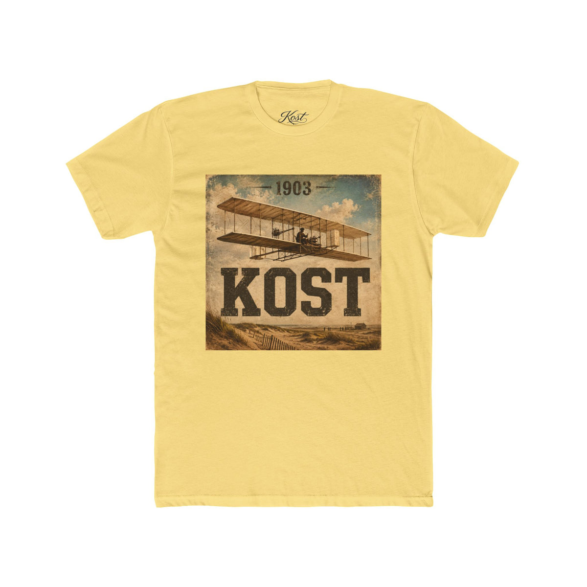 1903 Vintage Airplane T-Shirt – KOST Retro Aviation Tee