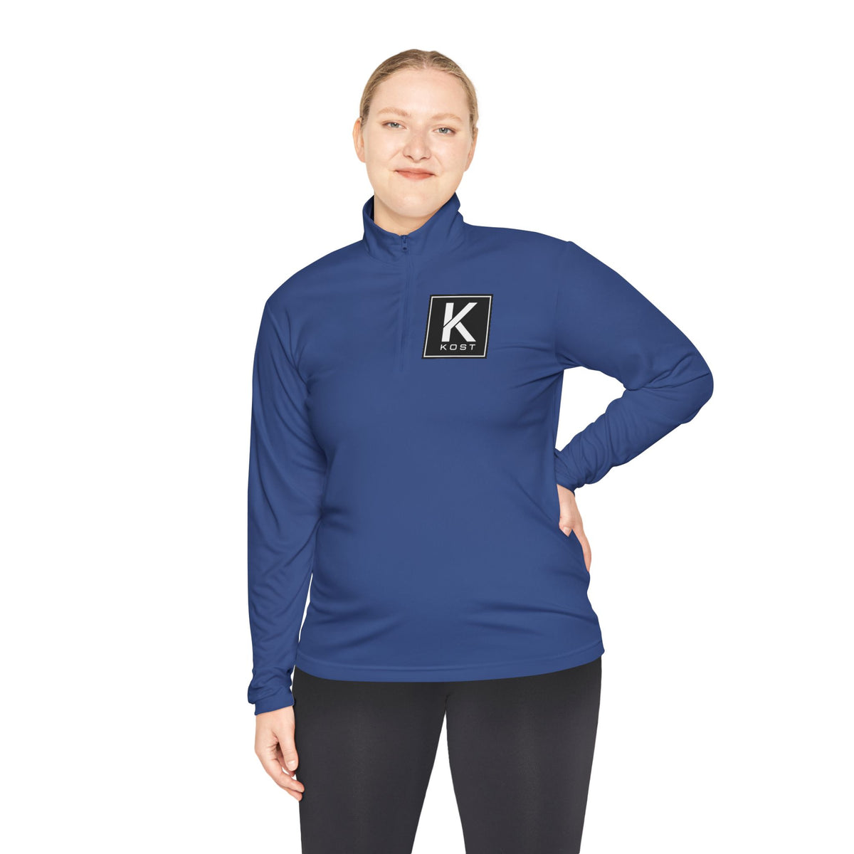 Kost Crown Logo Quarter-Zip Pullover