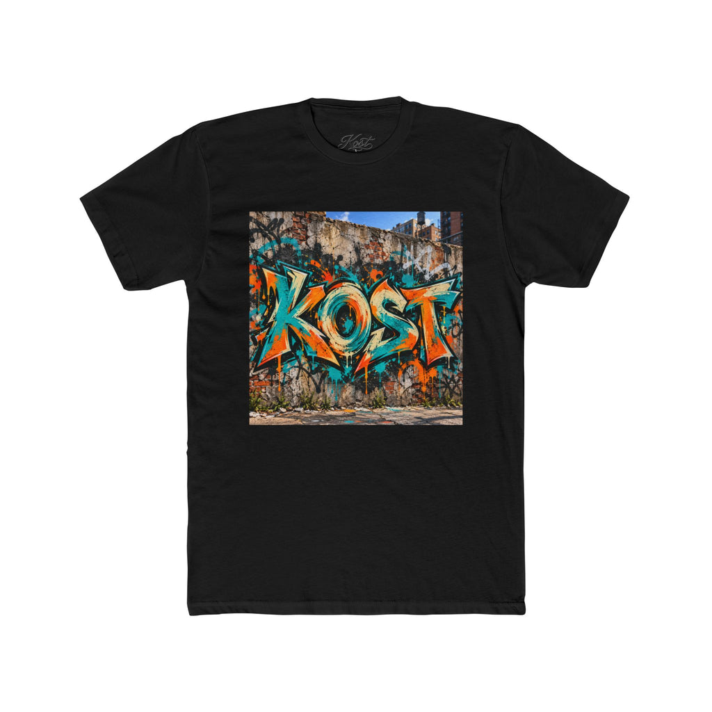KOST Graffiti Street Art Tee — Urban Spray Paint Graphic T-Shirt