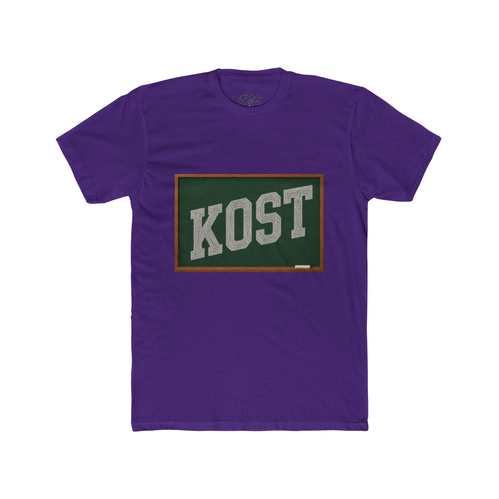 KOST Vintage Collegiate Tee — Retro Green Plaque Graphic