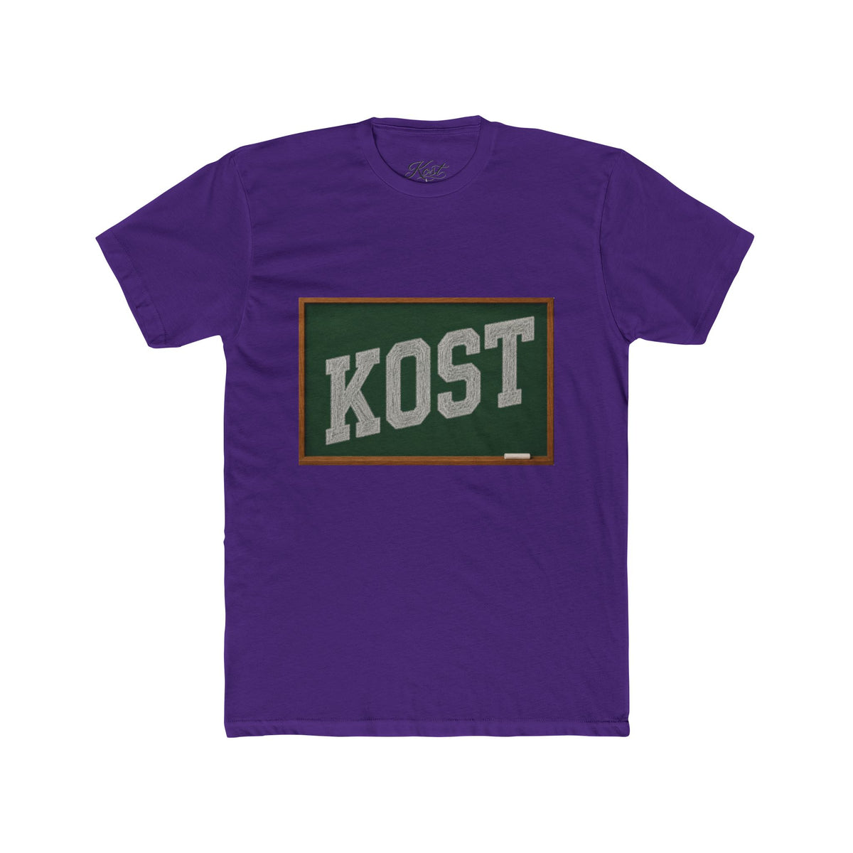 KOST Vintage Collegiate Tee — Retro Green Plaque Graphic