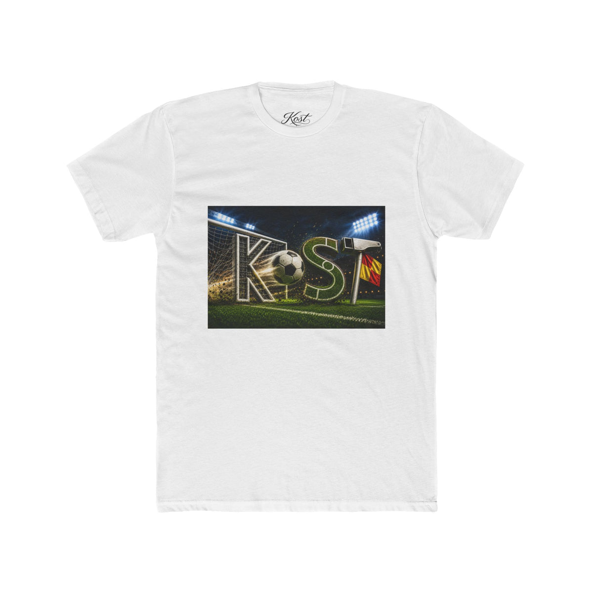 Soccer Stadium Graphic Tee - K•S Football Design