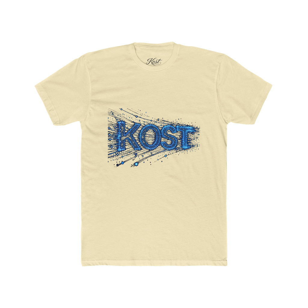 KOST Distressed Blue Logo Tee