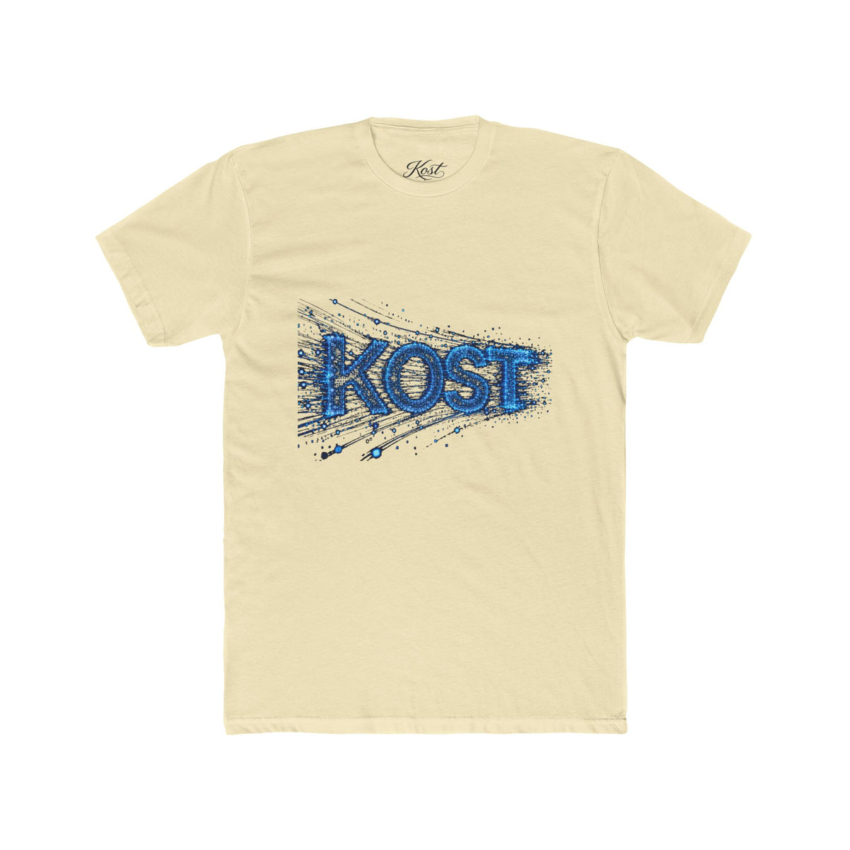 KOST Distressed Blue Logo Tee