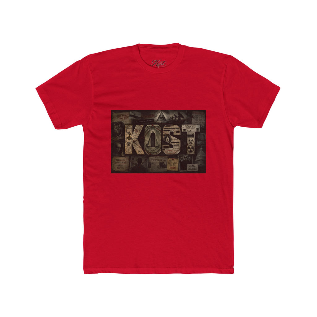 Lost Collage Crew Tee — Vintage Photo Graphic T‑Shirt