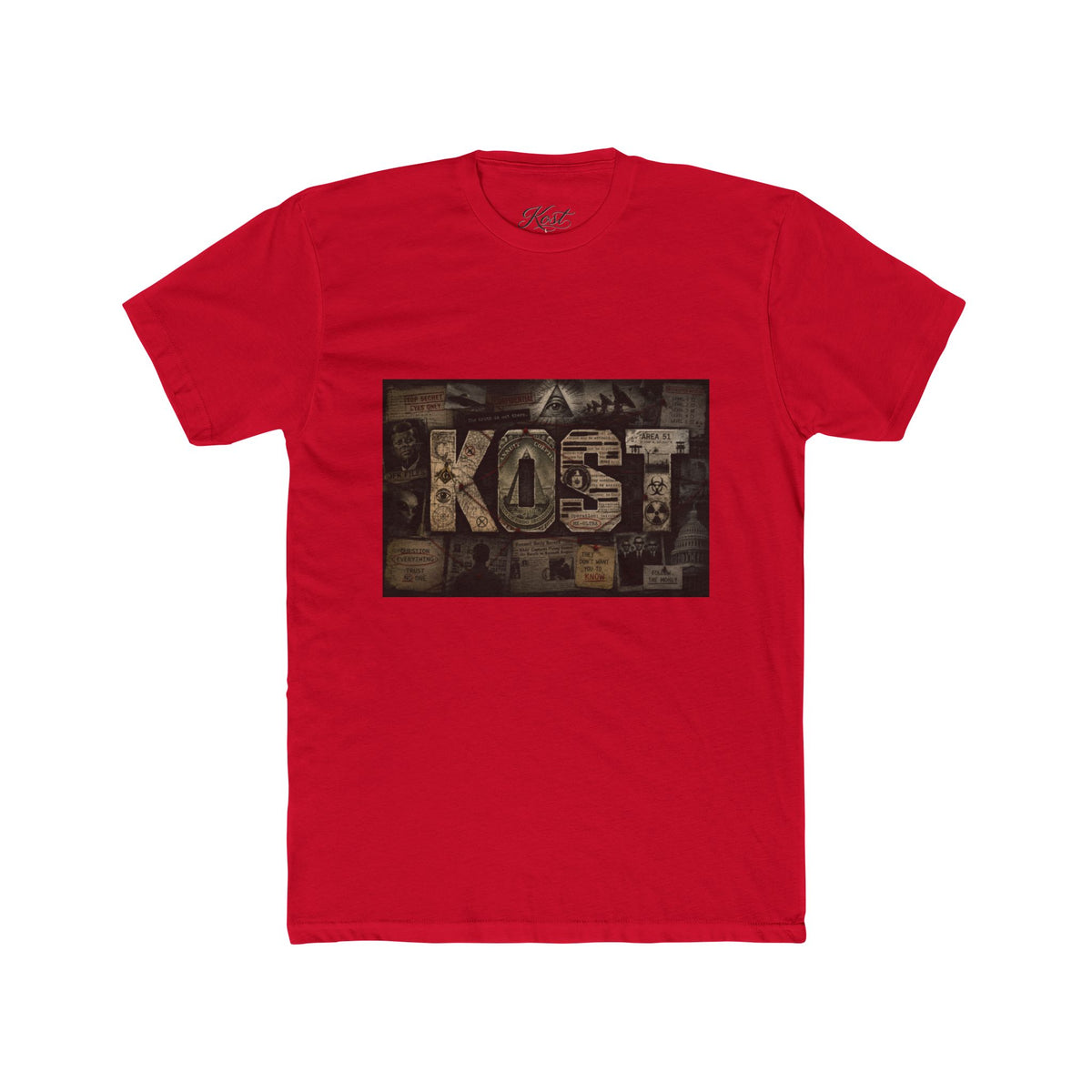 Lost Collage Crew Tee — Vintage Photo Graphic T‑Shirt
