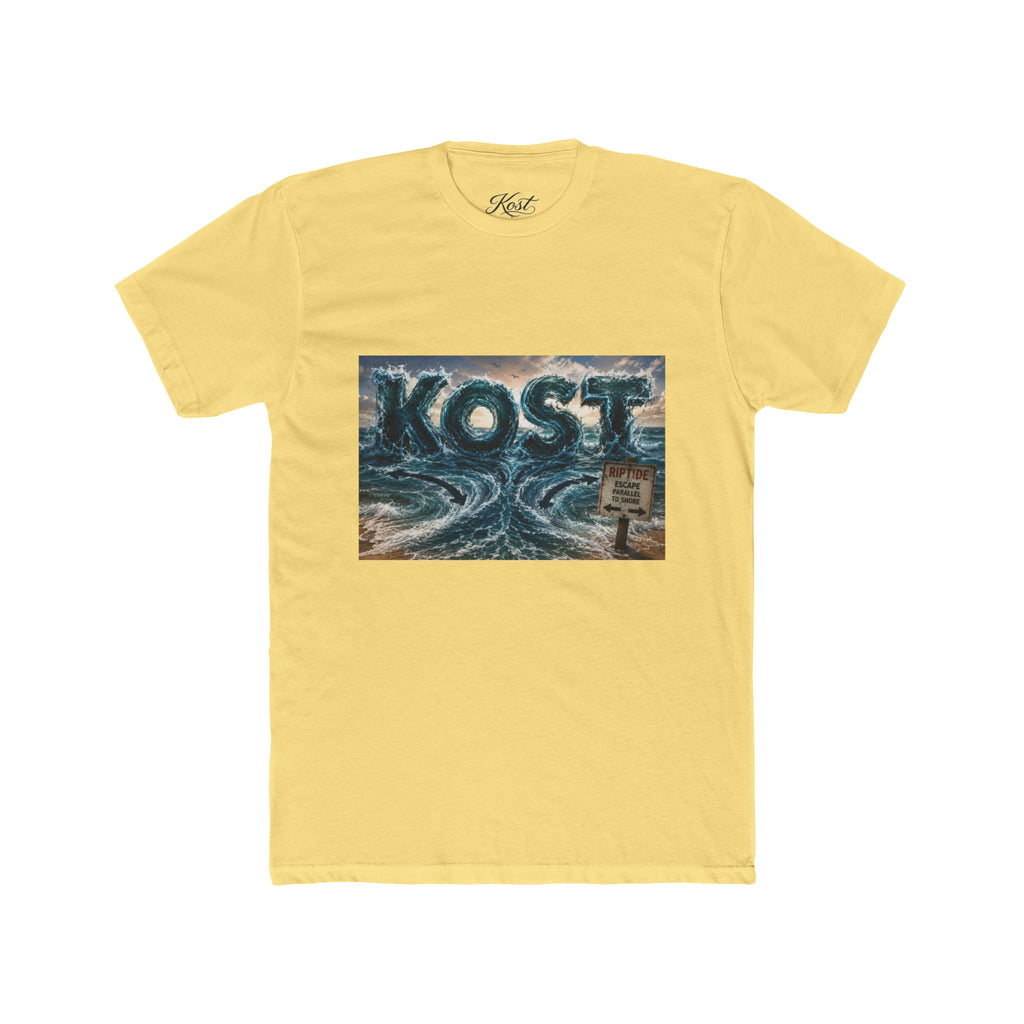 Kost Ocean Wave Graphic Tee — Surf-Inspired Vintage Coastal T-Shirt