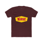 Kost Logo Tee — Retro Yellow & Red Graphic T-Shirt