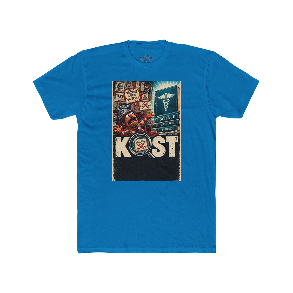 KOST Vintage Street Poster Tee — Retro Collage Graphic T-Shirt