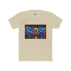 Graffiti 'KHOST' Art Tee - Vibrant Urban Streetwear Crewneck