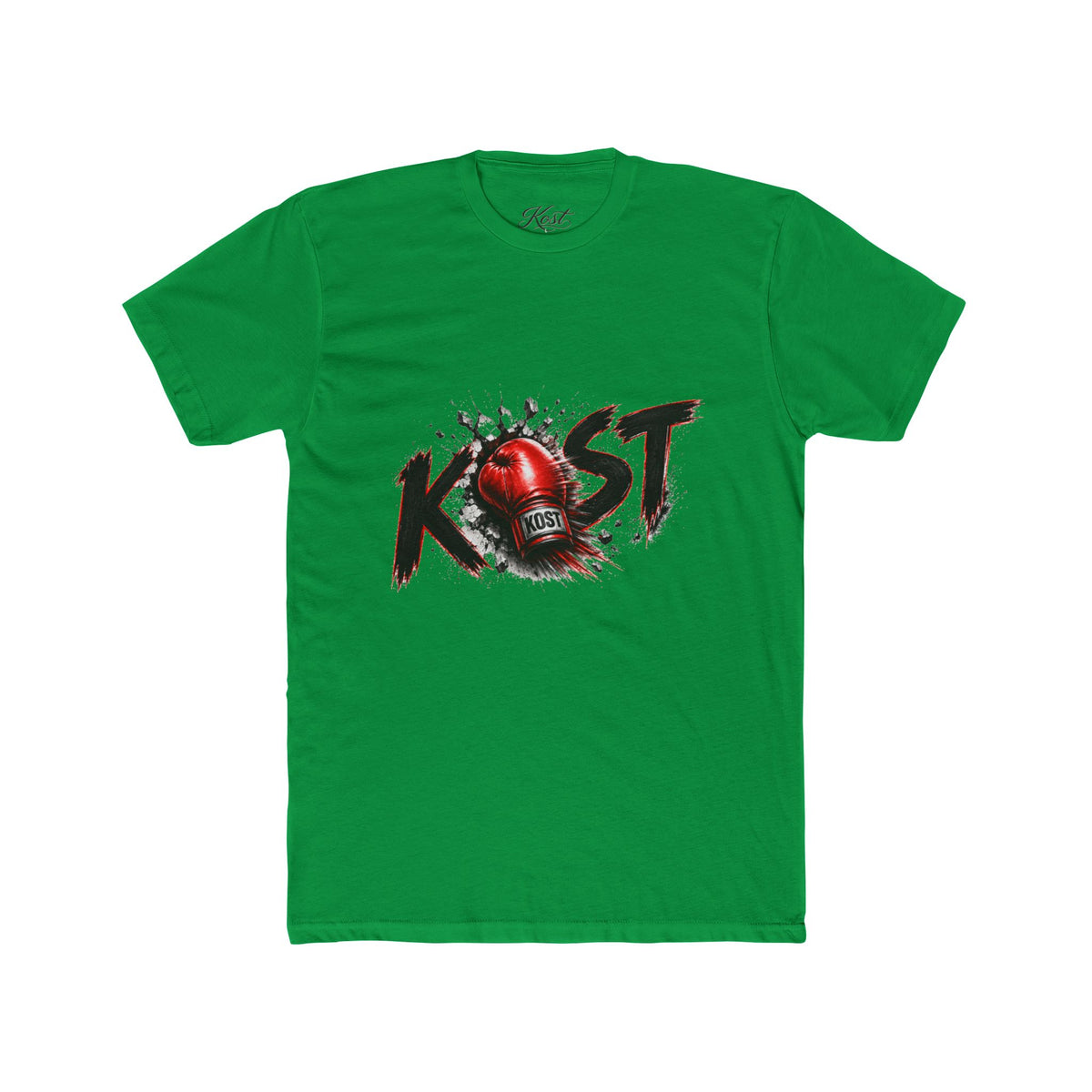 Boxing K.O. Tee — 'K.O.' Red Boxing Glove Graphic Shirt