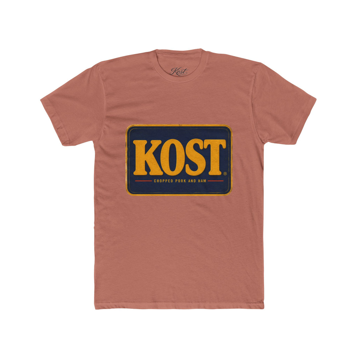 KOST Retro Logo Tee — Vintage Block Letter Graphic T-Shirt