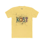 KOST Graphic Tee — Colorful Abstract Lettering Cotton T‑Shirt