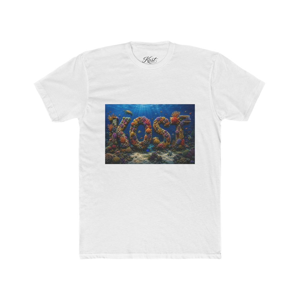 KOST Coral Reef Graphic Tee — Ocean Fish Typography Shirt