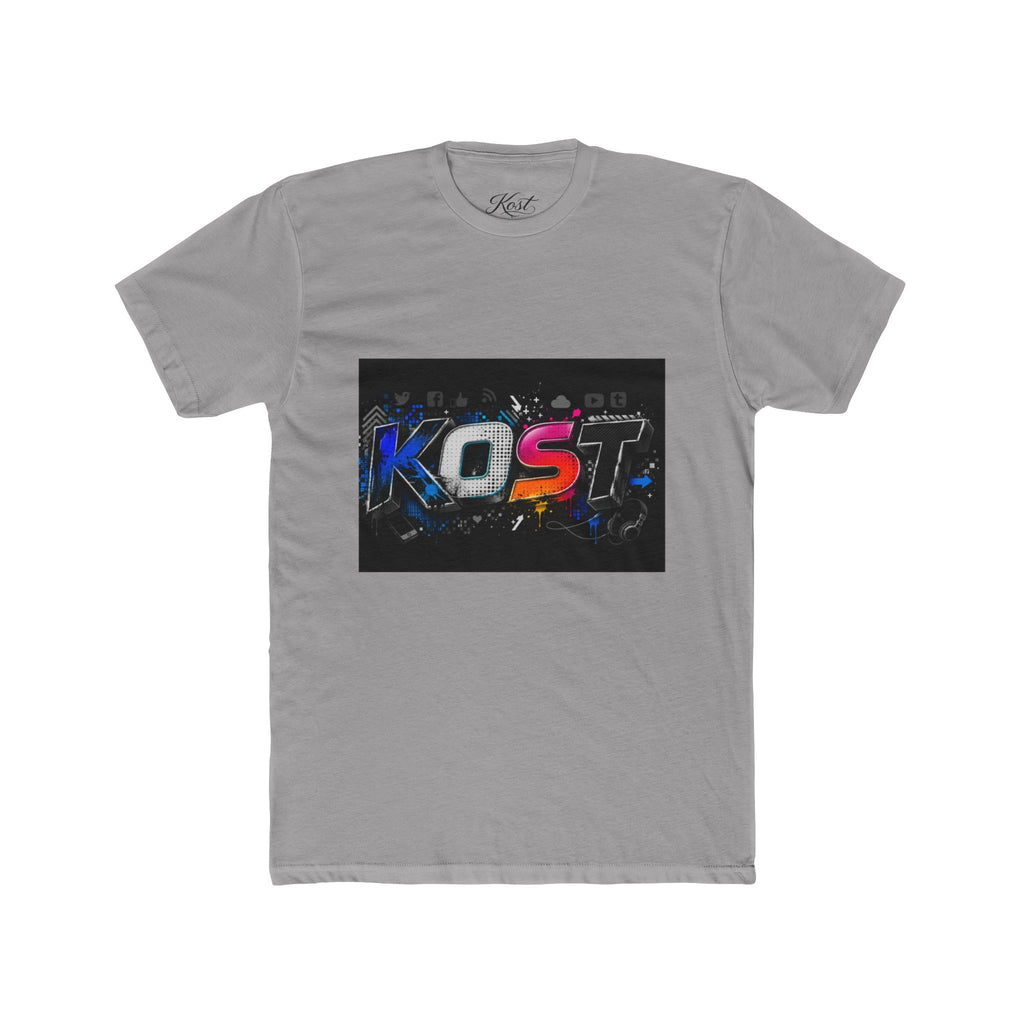 KOST Graphic Tee — Retro Neon Gaming Logo T‑Shirt