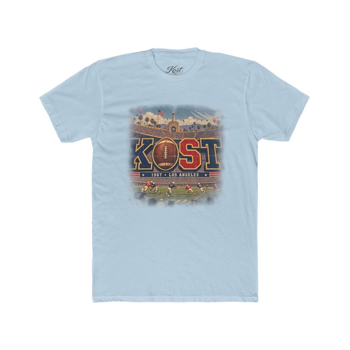 Costa Mesa Vintage Surf Tee — "COSTA" Retro Beach Graphic T-Shirt