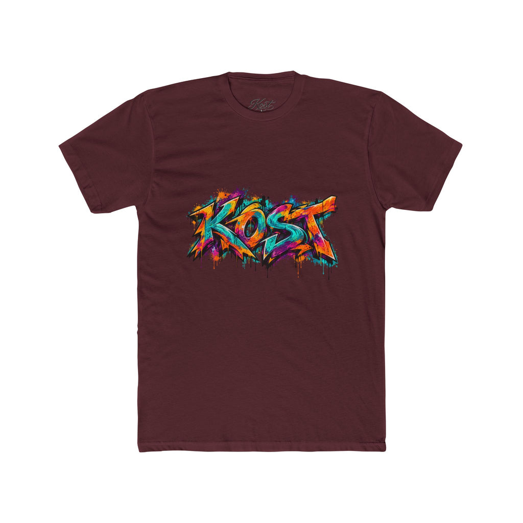 Graffiti 'Kost' Crew T-Shirt — Colorful Street Art Tee