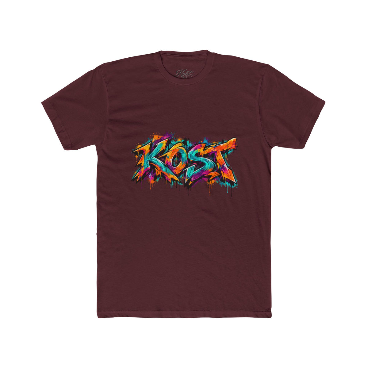 Graffiti 'Kost' Crew T-Shirt — Colorful Street Art Tee