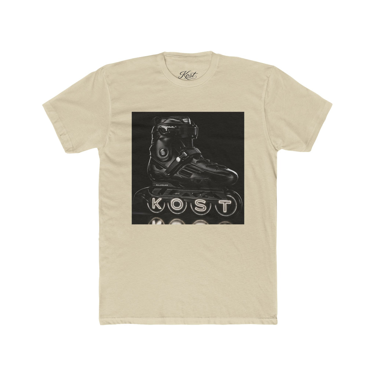 Roller Skate Graphic Tee — KOST Retro Inline Skate Design