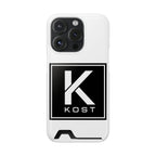 KOST Logo Phone Case with Card Holder