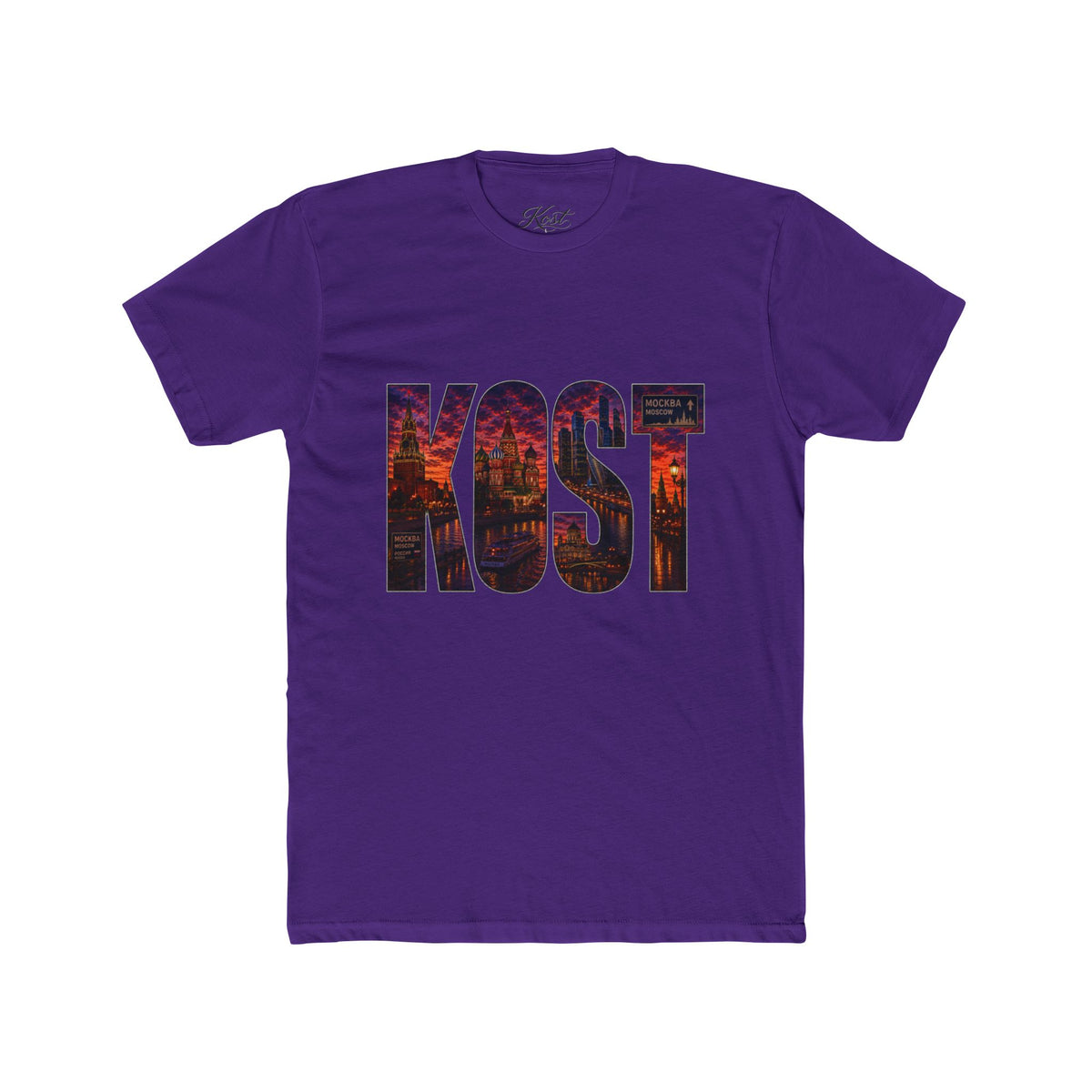 KOST Sunset Logo Tee — Graphic Crewneck T-Shirt