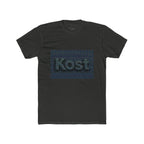 Kost Embroidered Logo Tee — Minimalist Cotton Crew T‑Shirt