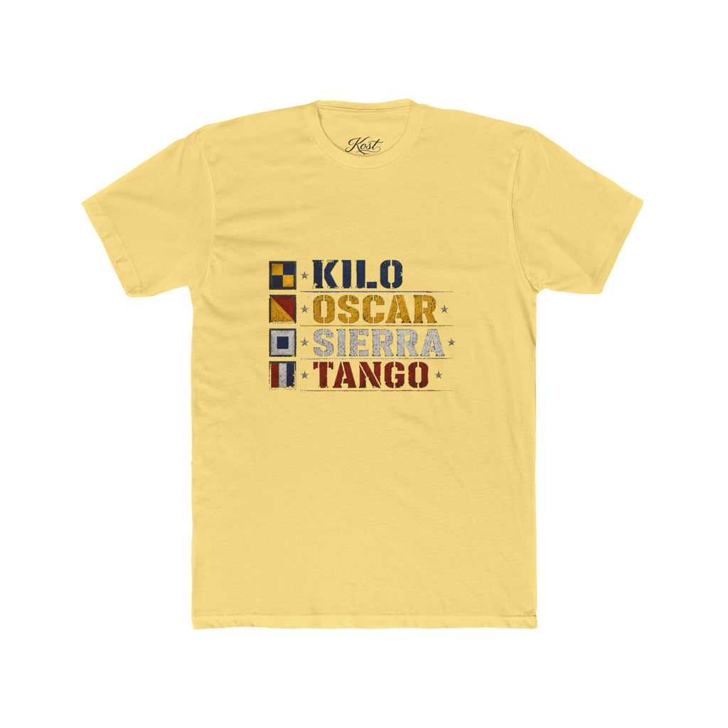 Kilo Oscar Sierra Tango Aviation Phonetic Alphabet T-Shirt