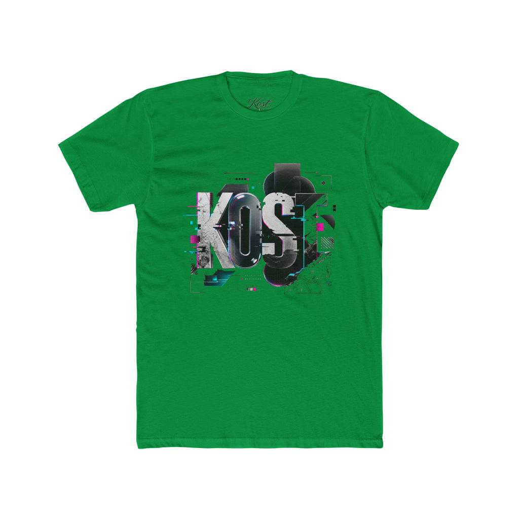 KOSÉ Graphic Tee — Glitch Typography Crew Shirt