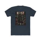 KOST Gothic Black Art Tee — Dark Vintage Band-Style Graphic T-Shirt