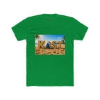 Coastal Beach Tee — 'KOST' Sand & Surf Graphic T-Shirt