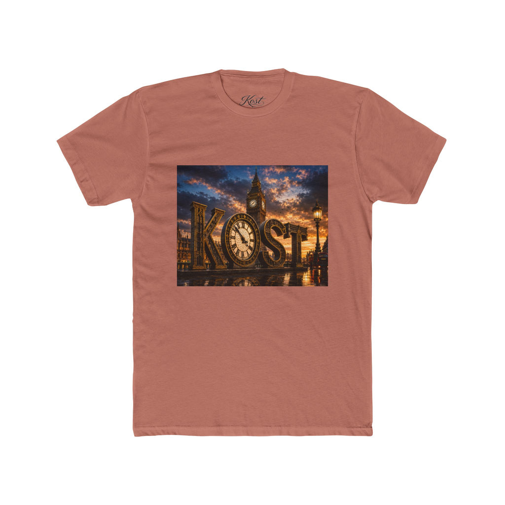 KOST London Clockscape T‑Shirt — Sunset Cityscape Graphic Tee