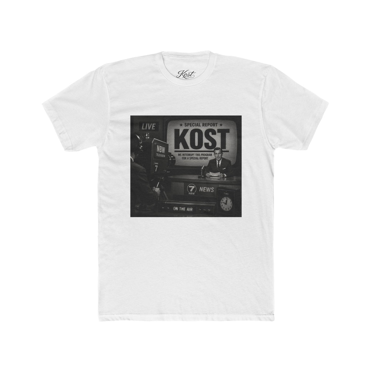 Unisex Cotton Crew Tee