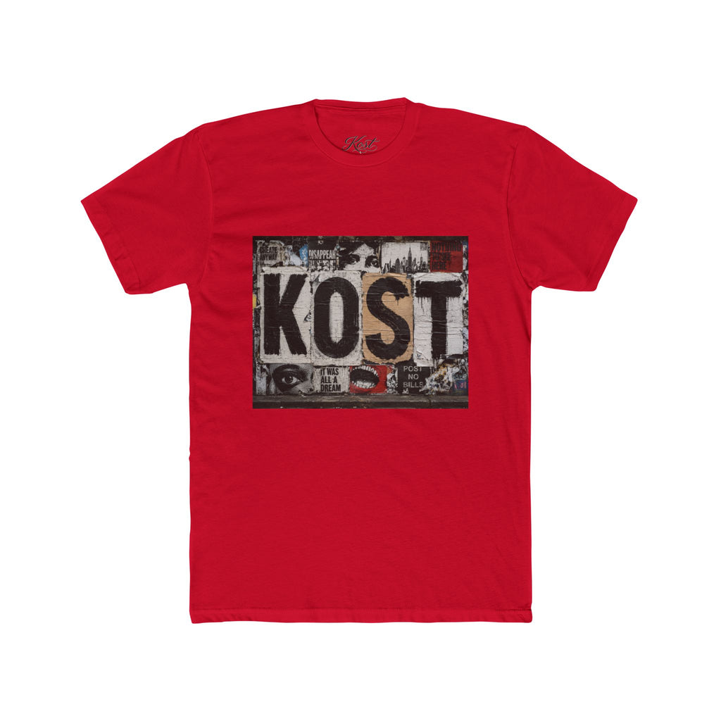 KOST Vintage Collage Tee — Retro Urban Graphic T‑Shirt