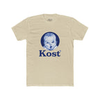 Retro Baby Face Tee — "Kost" Vintage Logo Cotton T-Shirt