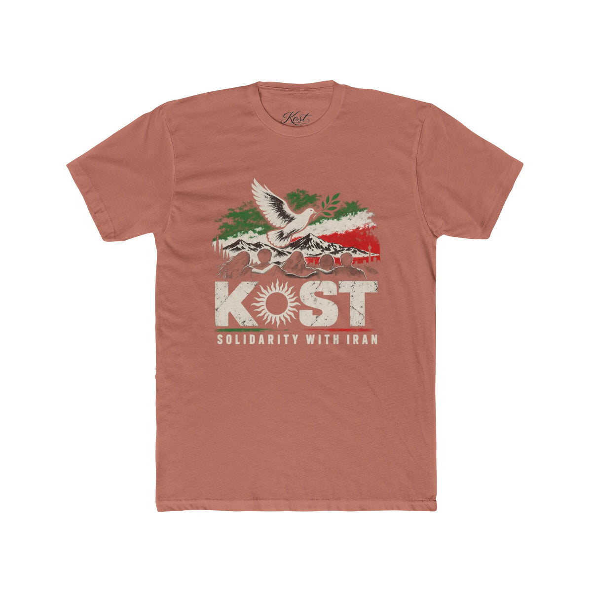 KOST Solidarity With Iran Graphic T-Shirt