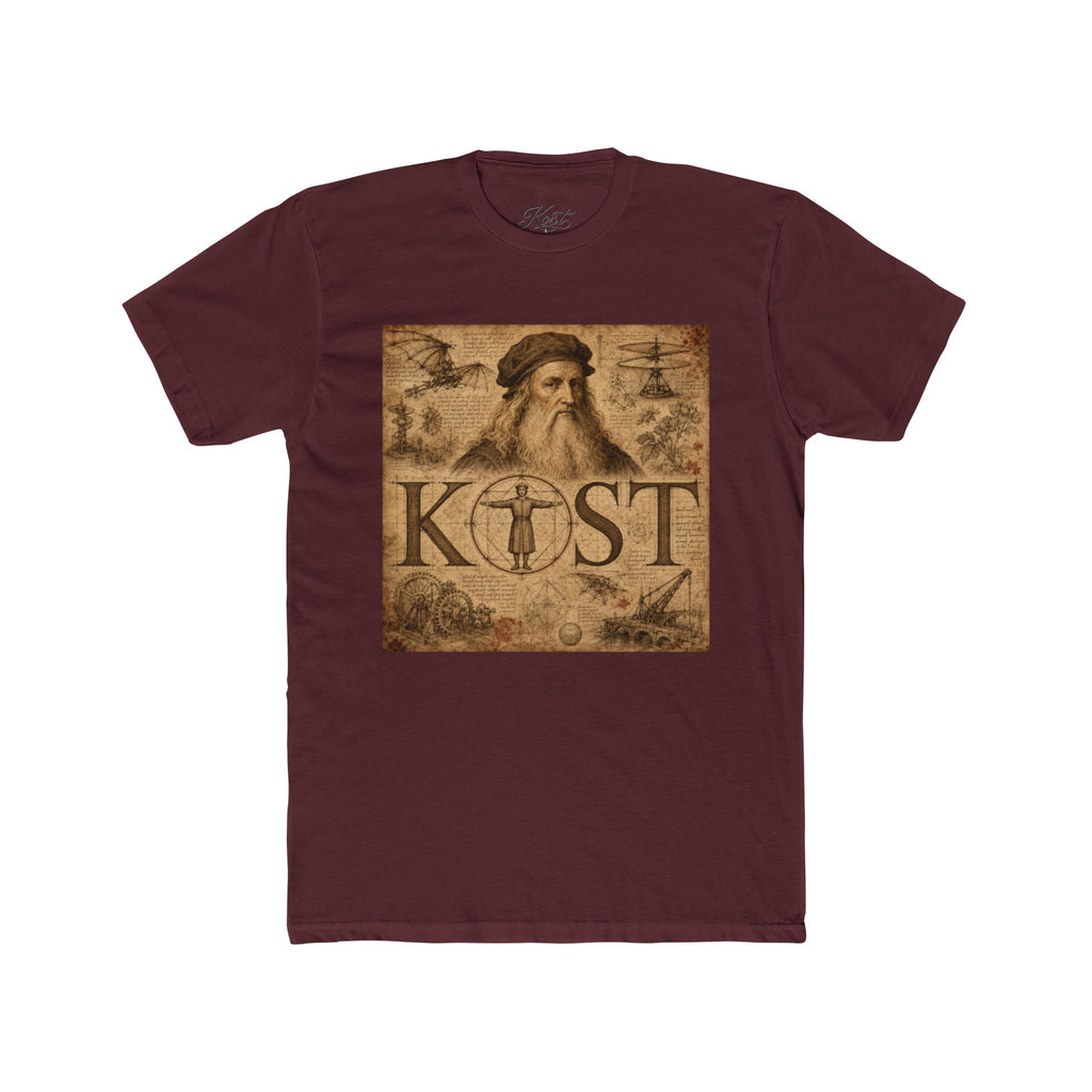 Leonardo Inspired 'KOST' Vintage Art Tee