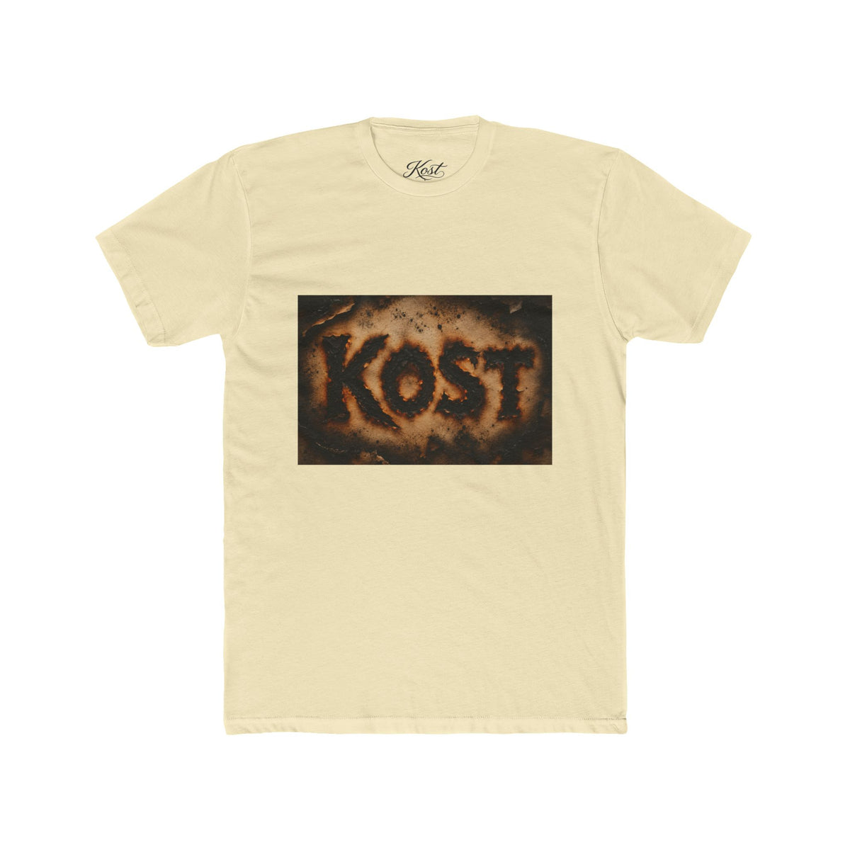KOST Burnt Logo Tee — Vintage Grunge Graphic T-Shirt